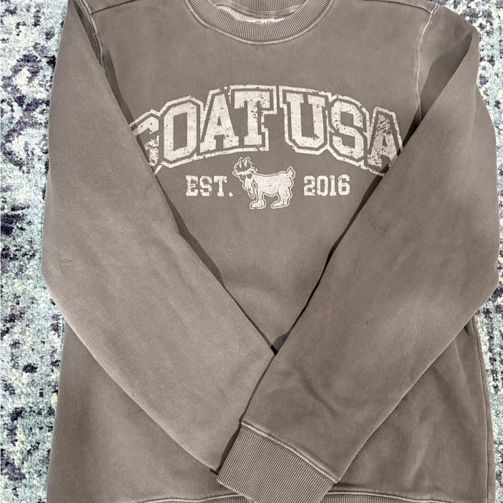 GOAT size small Linden Men's Charcoal Crewneck Sweater
